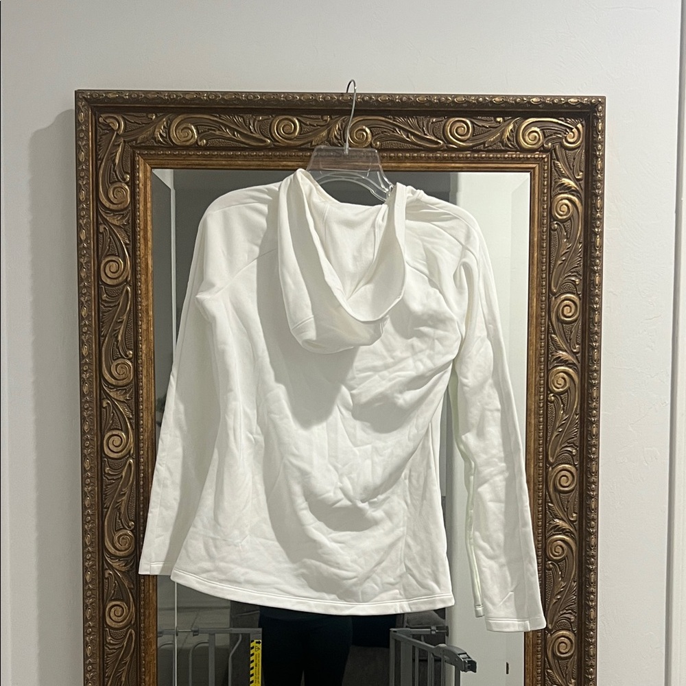 NWT Nike White Long Sleeve Pullover - Picture 4 of 4